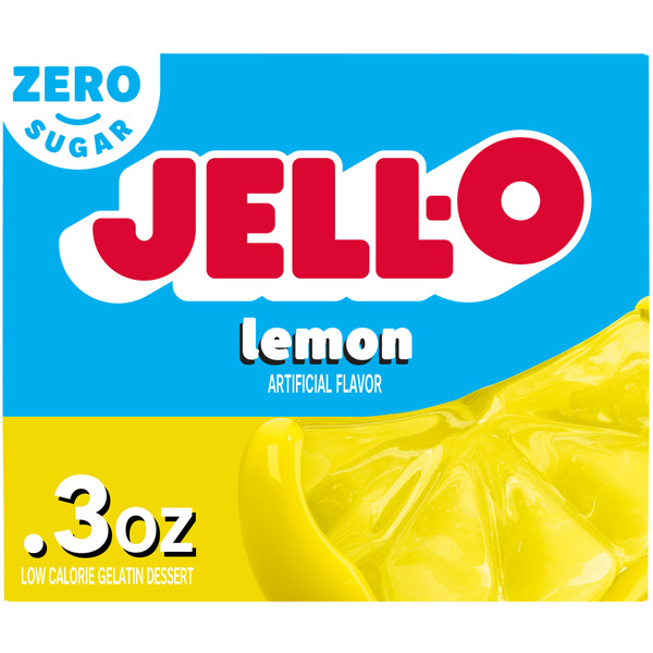 Doughs, Gelatins & Bake Mixes Jell-O Zero Sugar Lemon Flavor Gelatin hero