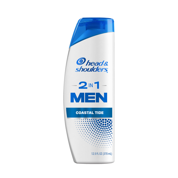 Hair Care Head & Shoulders Mens 2 in 1 Dandruff Shampoo and Conditioner, Full & Thick hero