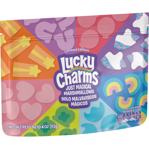 Cereal Lucky Charms Just Magical Marshmallows Limited Edition Snacks hero