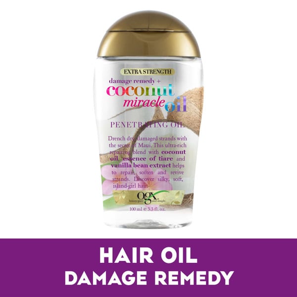 Hair Care OGX Coconut Miracle Oil Penetrating Hair Oil Treatment hero