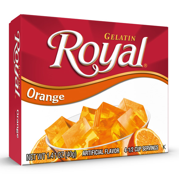 Doughs, Gelatins & Bake Mixes Royal Orange Gelatin Mix hero