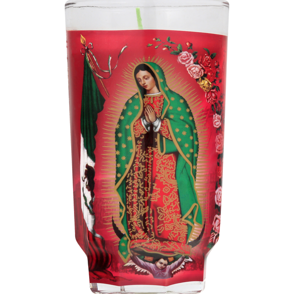 Air Fresheners & Candles Veladora Cristal Candle, Our Lady of Guadalupe hero