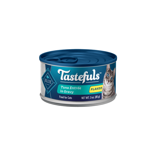 Cat Food & Care Blue Buffalo Tastefuls Natural Flaked Wet Cat Food, Tuna Entrée in Gravy hero