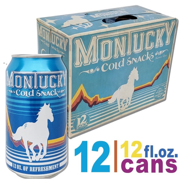 Beers & Coolers Montucky Cold Snacks American Lager, 4.1% ABV hero