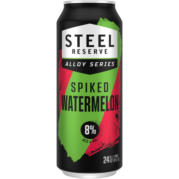 Beers & Coolers Steel Reserve Alloy Watermelon Flavored Malt Beverage hero