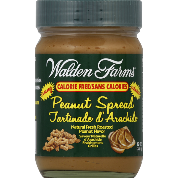 Spreads Walden Farms Peanut Spread, Creamy hero