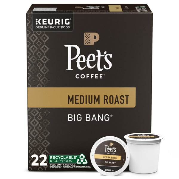 Coffee Peet's Coffee Big Bang Medium Roast, K-Cup Pods hero