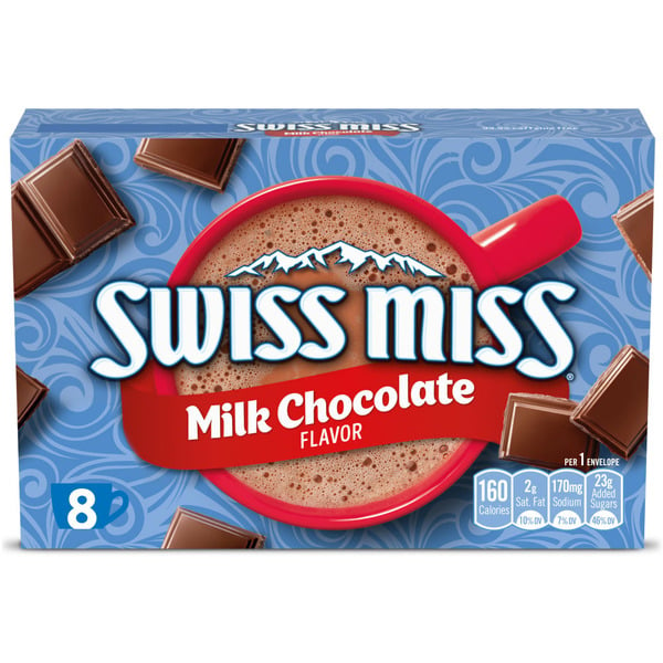 Cocoa & Drink Mixes Swiss Miss Milk Chocolate Flavored Hot Cocoa Mix hero