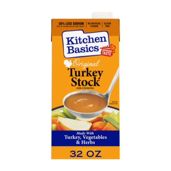 Soup, Stock & Broth Kitchen Basics Turkey Stock hero