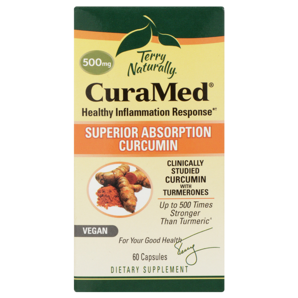 Terry Naturally Curamed 500Mg Veggie Capsules hero