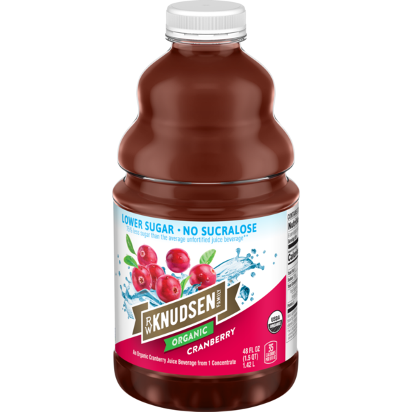 Juice & Nectars R.W. Knudsen Family Organic Cranberry Juice hero