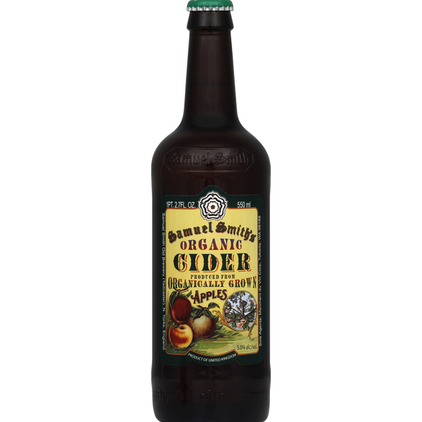 Beers & Coolers Samuel Smith Cider, Organic hero