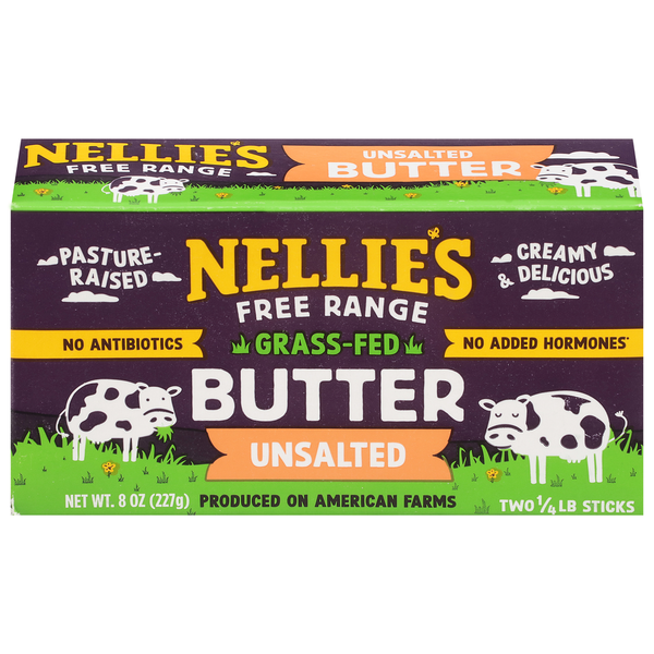 Butter Nellies Butter, Unsalted, Sticks hero