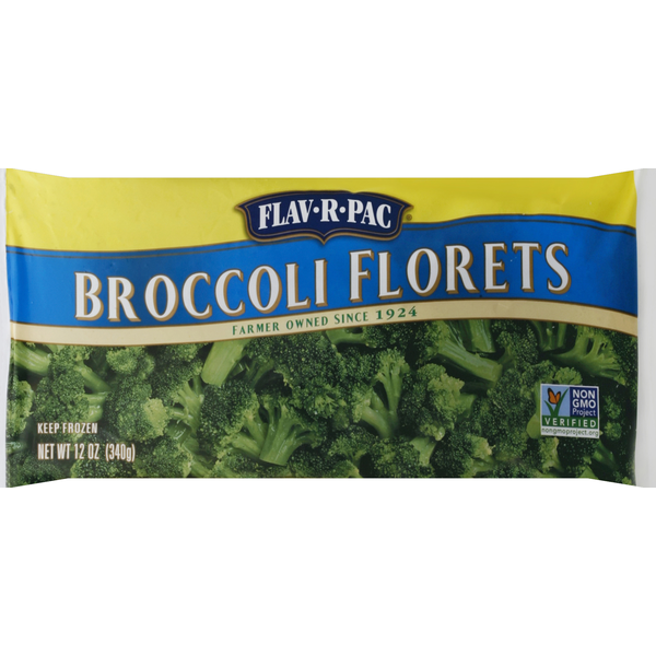 Frozen Produce Flav R Pac Broccoli Florets hero