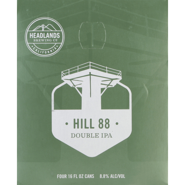 Beers & Coolers Headlands Brewing Co. Beer, Hill 88 Double IPA hero