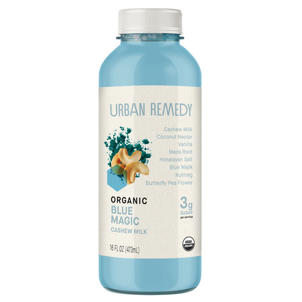 Soy & Lactose-Free Urban Remedy Blue Magic Cashew Milk hero