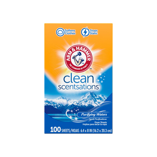 Laundry Arm & Hammer Fabric Softener Sheets hero