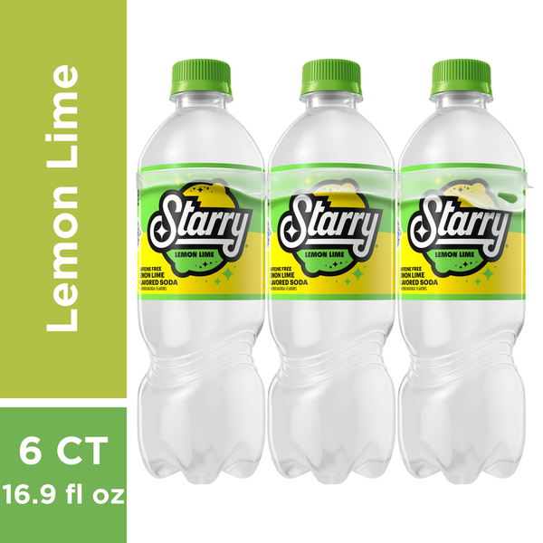 Soft Drinks Starry Lemon Lime Soda, Caffeine Free hero