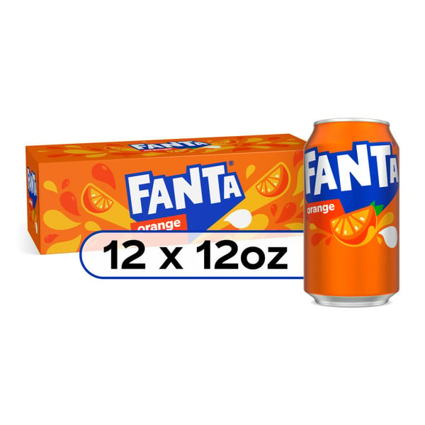 Soda Fanta Orange Soda Fruit Flavored Soft Drink hero