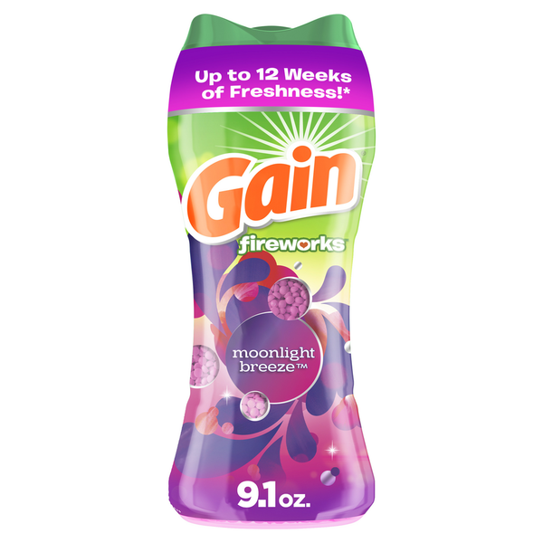 Laundry Gain Fireworks In-Wash Scent Booster Beads, Moonlight Breeze hero