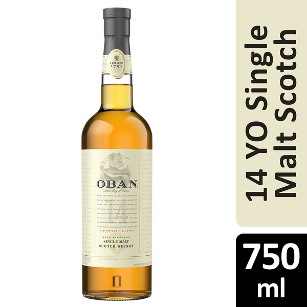 Whiskey Oban 14 Year Old Single Malt Scotch Whisky hero