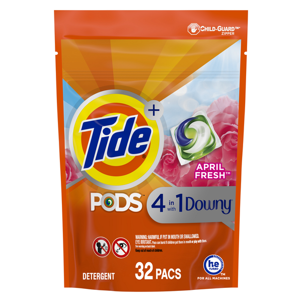 Laundry Tide Downy Laundry Detergent Pacs hero