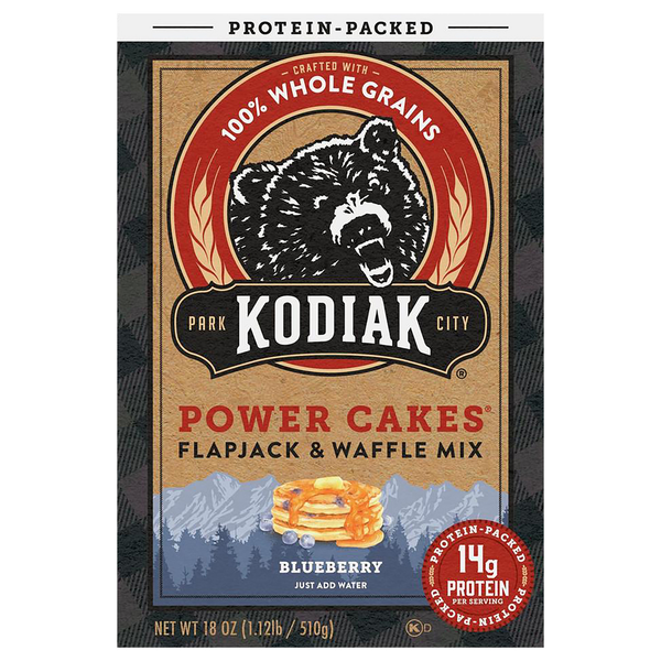 Kodiak Flapjack & Waffle Mix, Blueberry hero