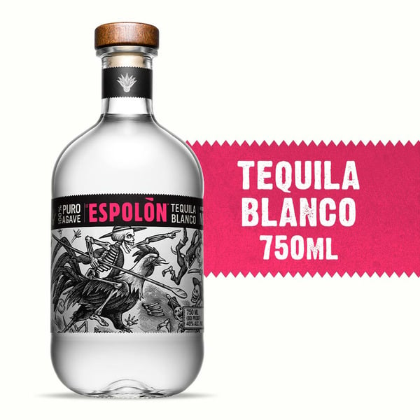 Tequila Espolon Blanco Tequila hero