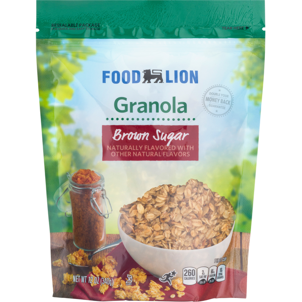 Cereal Food Lion Brown Sugar Granola Cereal hero