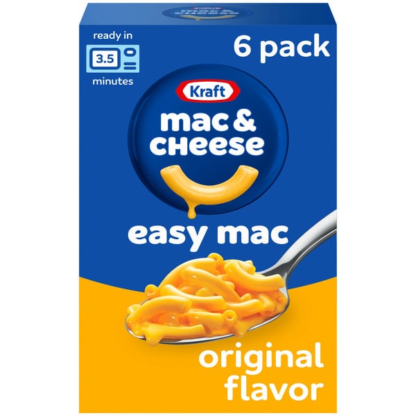 Instant Foods Kraft Original Mac & Cheese Microwavable Dinner hero