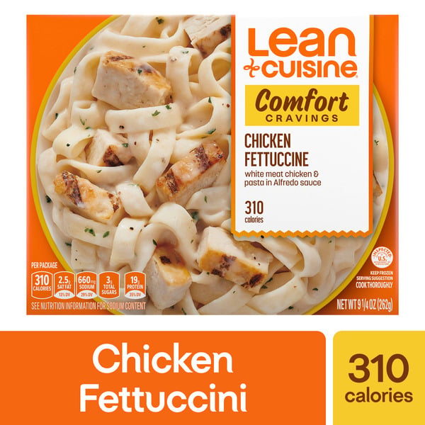 Frozen Meals Lean Cuisine Favorites Chicken Fettuccini hero