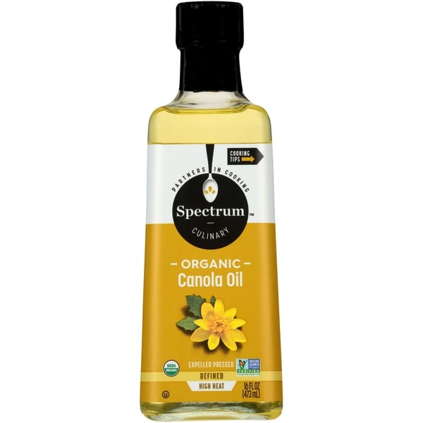 Oils & Vinegars Spectrum Culinary Organic Canola Oil hero