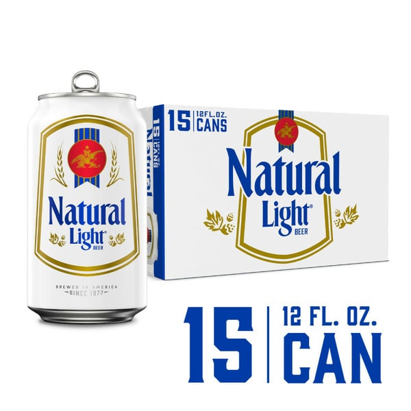 Beers & Coolers Natural Light Lager Beer hero