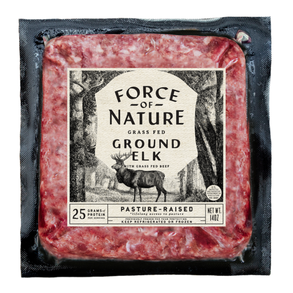 Packaged Meat Force of Nature Ground Elk hero