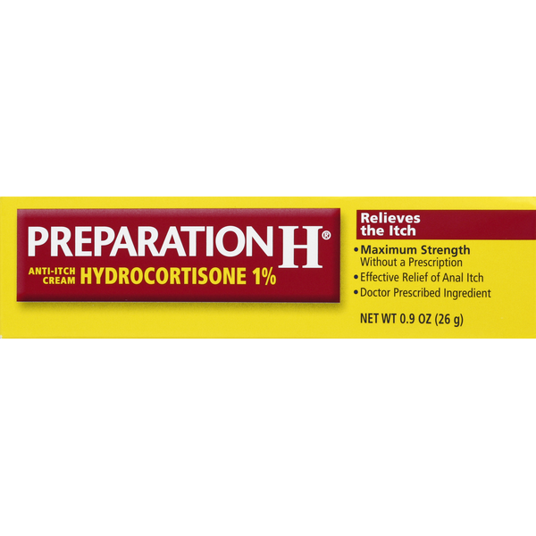 Digestion Preparation H Anti-Itch Cream, Maximum Strength hero