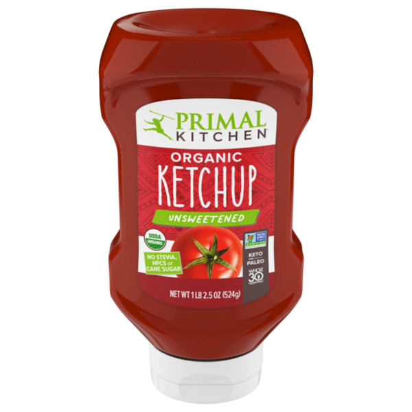 Condiments Primal Kitchen Squeeze Ketchup, Organic, Unsweetened hero