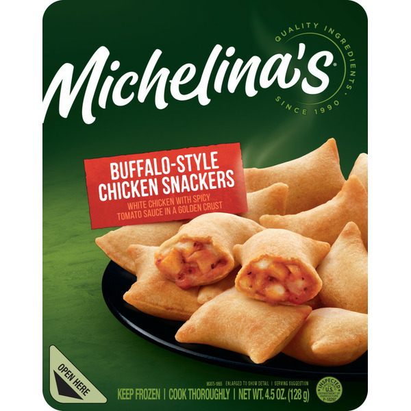 Frozen Meals Michelina's Buffalo-Style Chicken Snackers hero