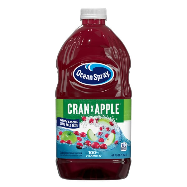 Juice & Nectars Ocean Spray Cranberry Apple Juice Drink hero