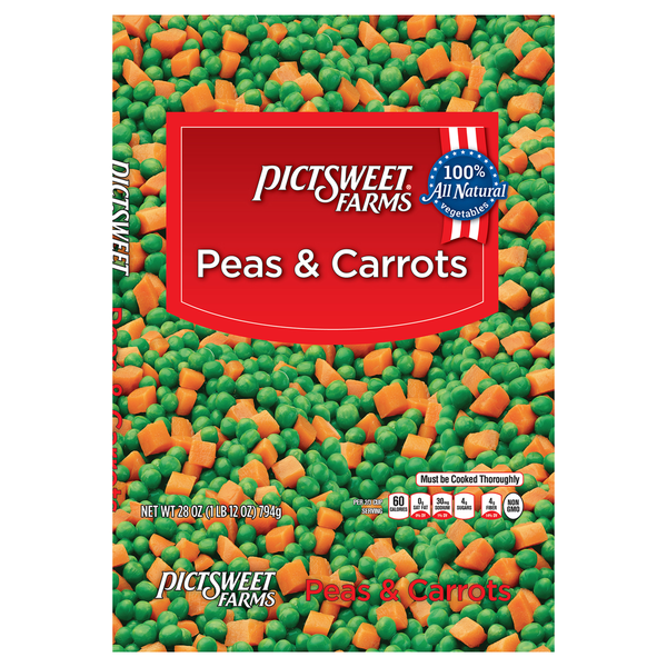 Frozen Produce Pictsweet Farms Peas & Carrots hero