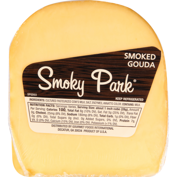 Specialty Cheeses Cheese, Smoked Gouda hero