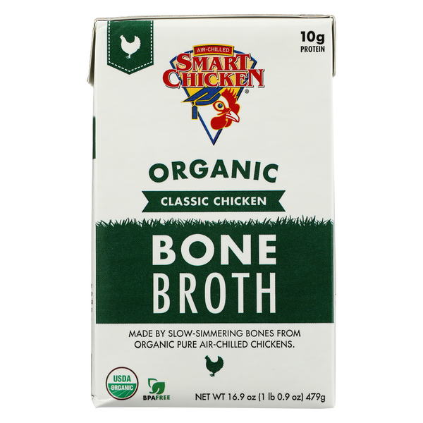 Soup, Broth & Bouillon Smart Chicken Organic Bone Broth hero