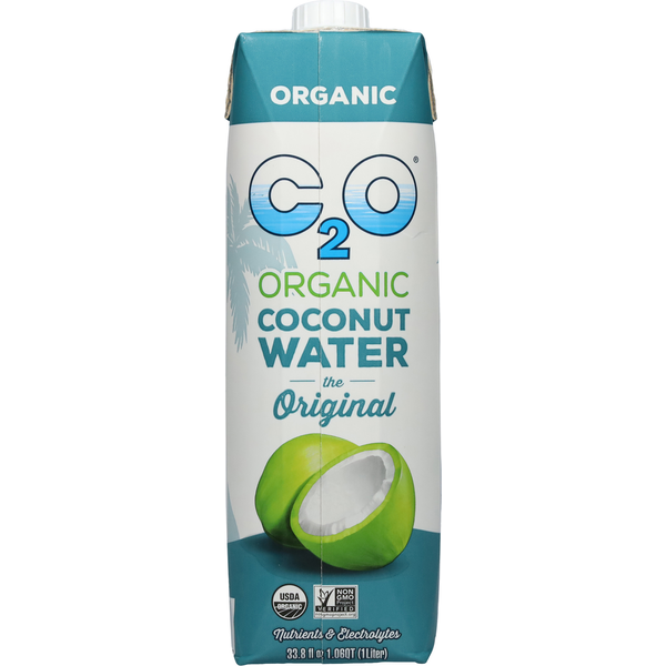 Earth Fare Market C2O Coconut Water, Organic, Original Same-Day 