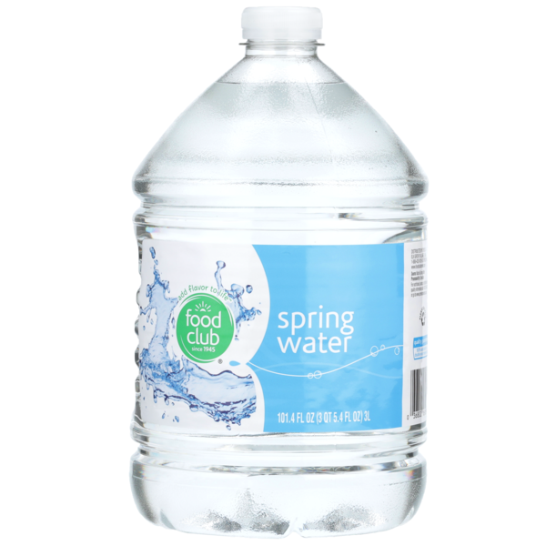 Water, Seltzer & Sparkling Water Food Club Spring Water hero