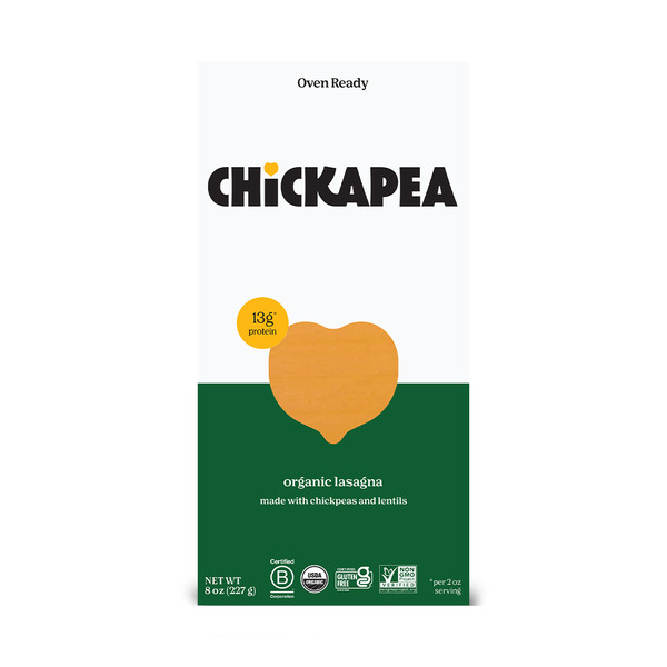 Chickapea Organic Oven Ready Lasagne hero