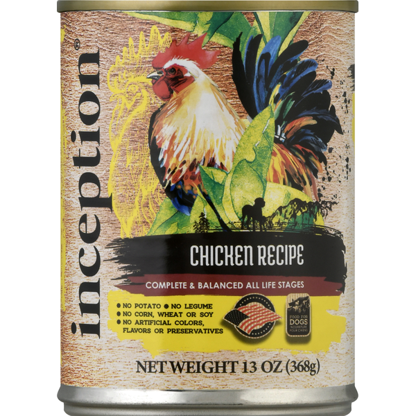 Inception Food for Dogs, Chicken Recipe hero