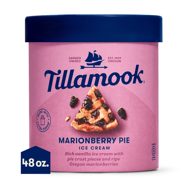 Ice Cream & Ice Tillamook Marionberry Pie Ice Cream hero