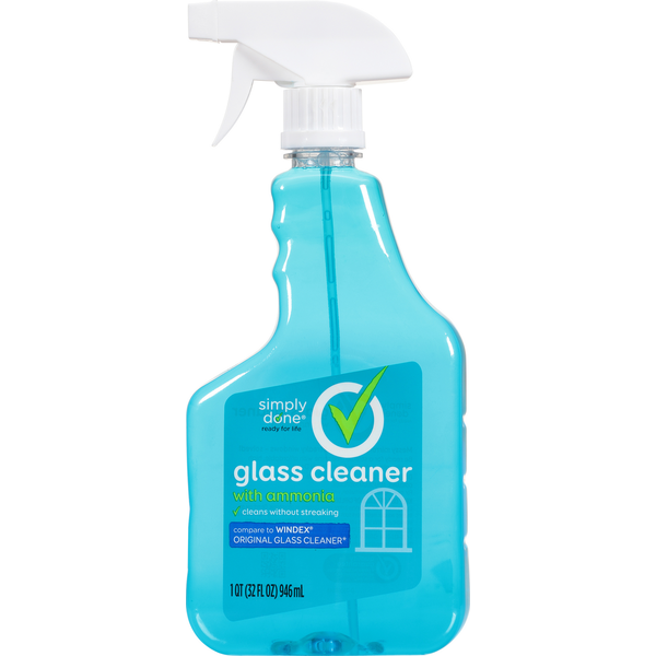 Cleaning Products Simply Done Glass Cleaner, with Ammonia hero