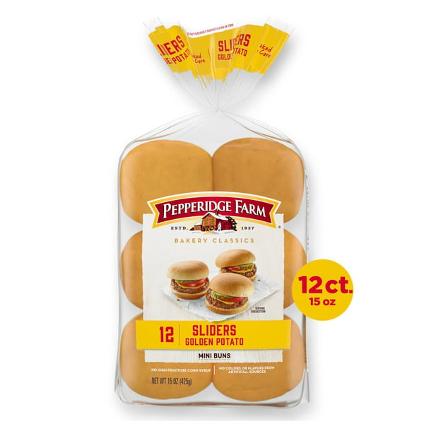 Buns & Rolls Pepperidge Farm Golden Potato Slider Buns hero