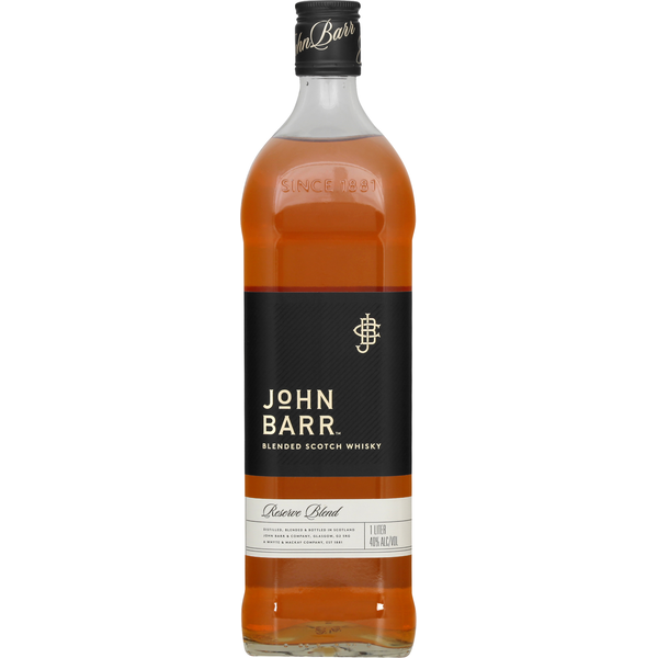 Whiskey John Barr Scotch Whisky, Blended, Reserve hero