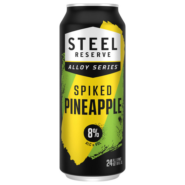 Beers & Coolers Steel Reserve Alloy Pineapple Flavored Malt Beverage hero